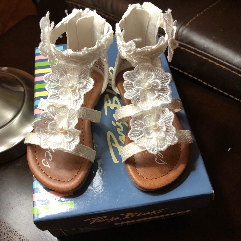 Paris blues sandals